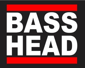 Bass Head Bassnectar Dubstep Electronic EDM EDC Techno Vinyl Decal Sticker