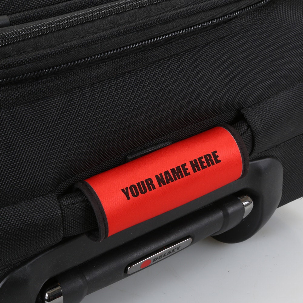 Personalized Luggage Handle Wrap Personalized Bag Handle Wrap