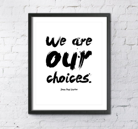 Our choice. Постер позитив.