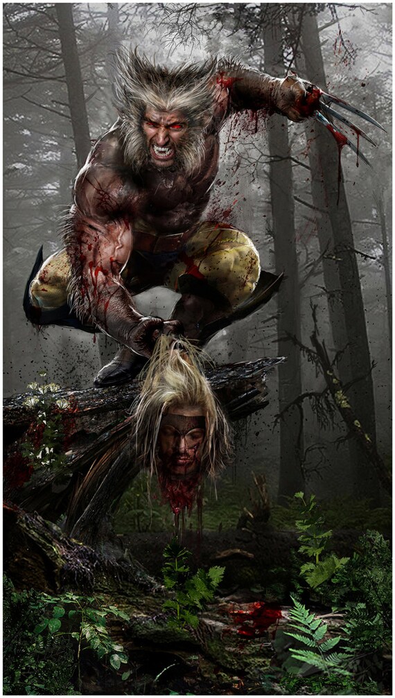 wolverine vs sabertooth statue