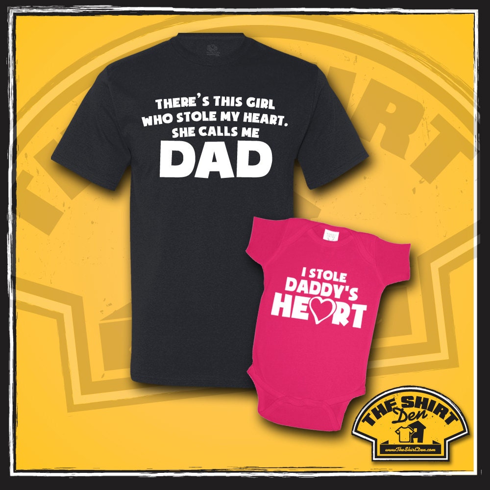 daddy daughter tshirt