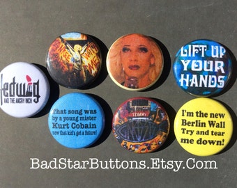 Hedwig and The Angry Inch Glamorus Button Pack