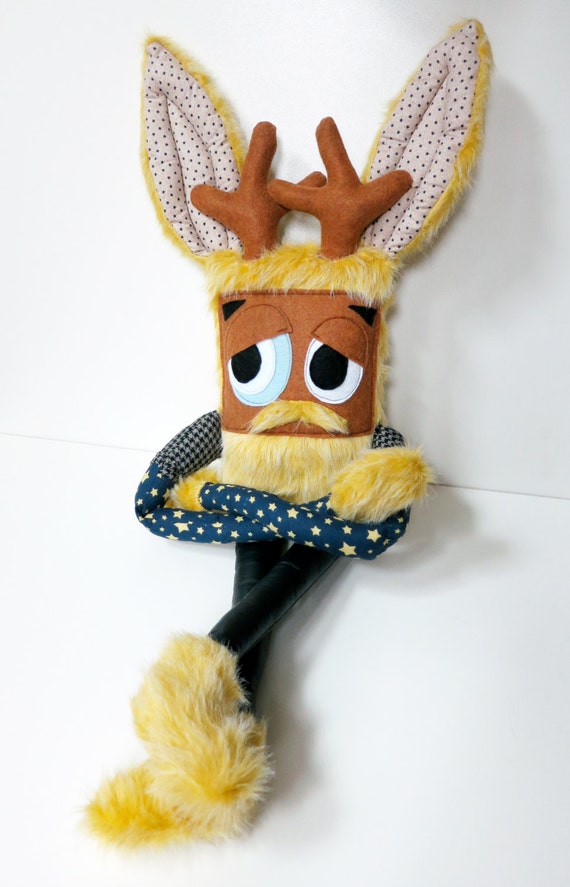 jackalope stuffed toy