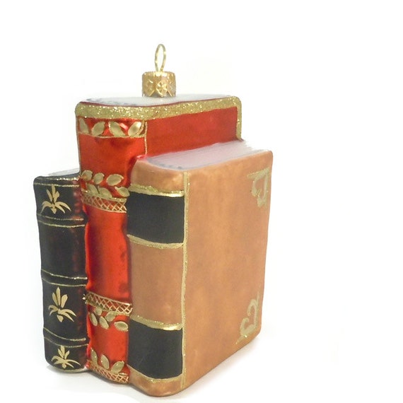 librarian set of books christmas ornament by morelooseends librarian set of books christmas ornament by morelooseends