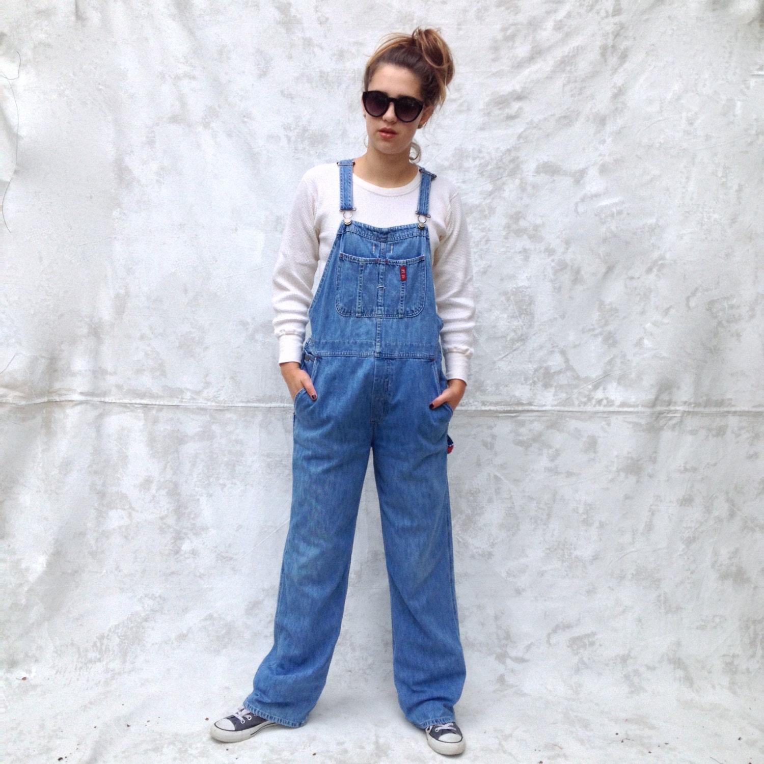 Vintage Ralph Lauren Overalls Polo Jeans Co. Denim Bib and