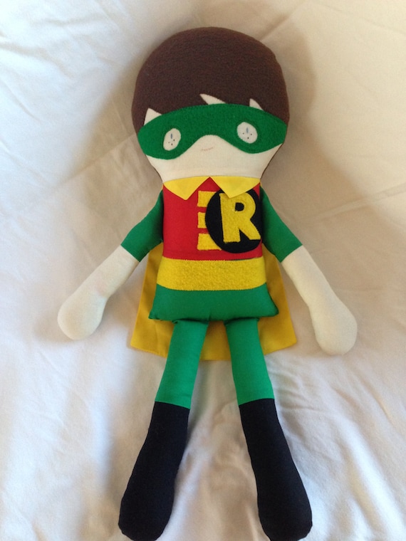 robin stuffed toy