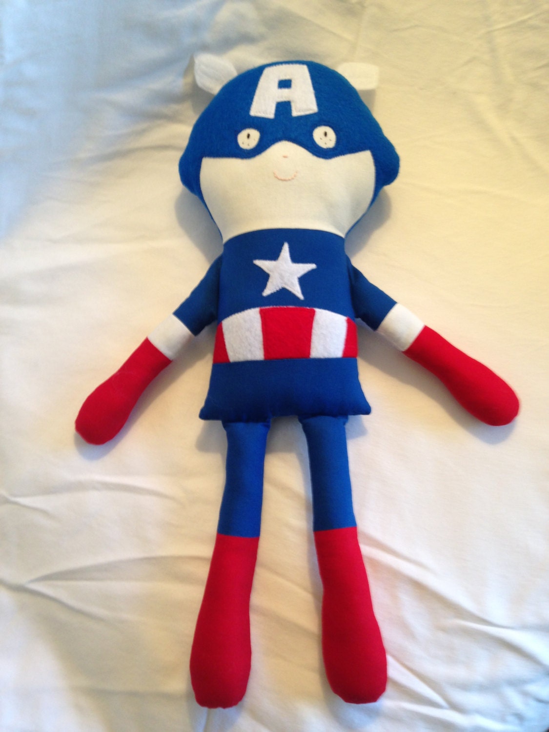 captain america stuffed doll