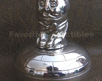 Humpty Dumpty Tooth Fairy Box Ring Trinket Jewelry Holder Oneida Velvet Lined Unique FavoriteCollectibles