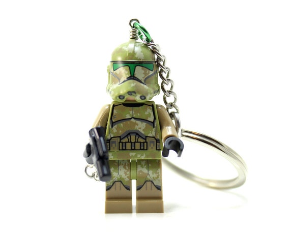 lego star wars clone trooper keychain