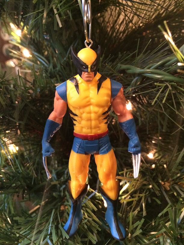 marvel character ornaments