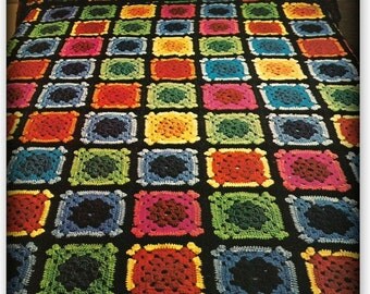 Crochet Afghan or Bedspread Pattern - PDF 11263243