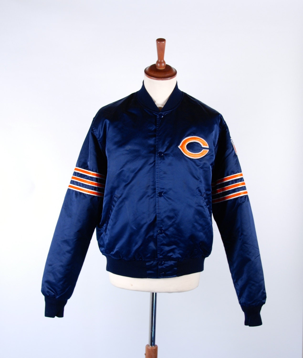 1980's Chicago Bears Satin Jacket in Excellent Condition
