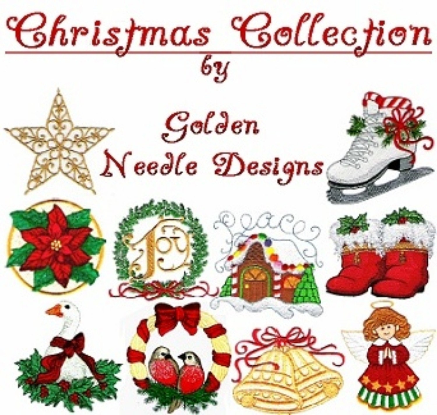 Christmas Collection Machine Embroidery Designs