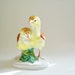 Rare Herend Porcelain Figurine Baby Chicks Natural Yellow Bird Figurine Hungarian