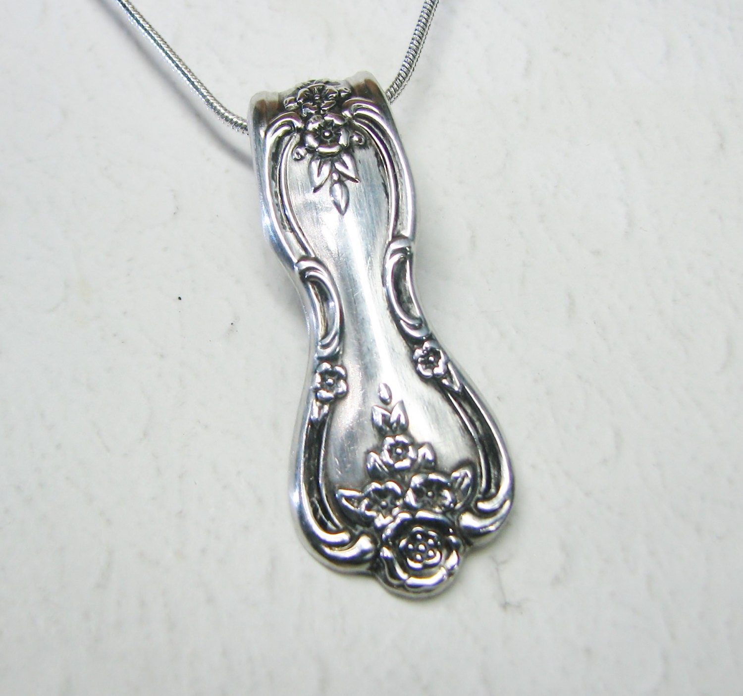 Spoon Necklace Spoon Pendant Silverware Jewelry