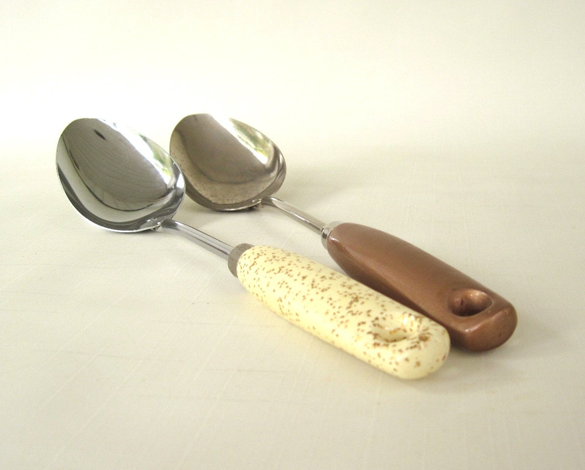 Ekco Chromium Plated Cooking Spoons A&J MidCentury Kitchen