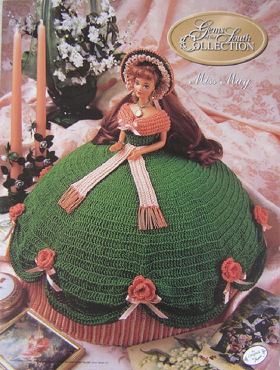 Annie's Attic Crochet Bed Doll Pattern Gems of the South