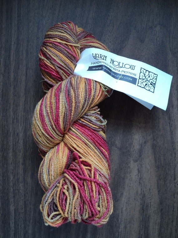 One Skein of Summer Love Bamboo Cotton Sock Yarn by Yarn
