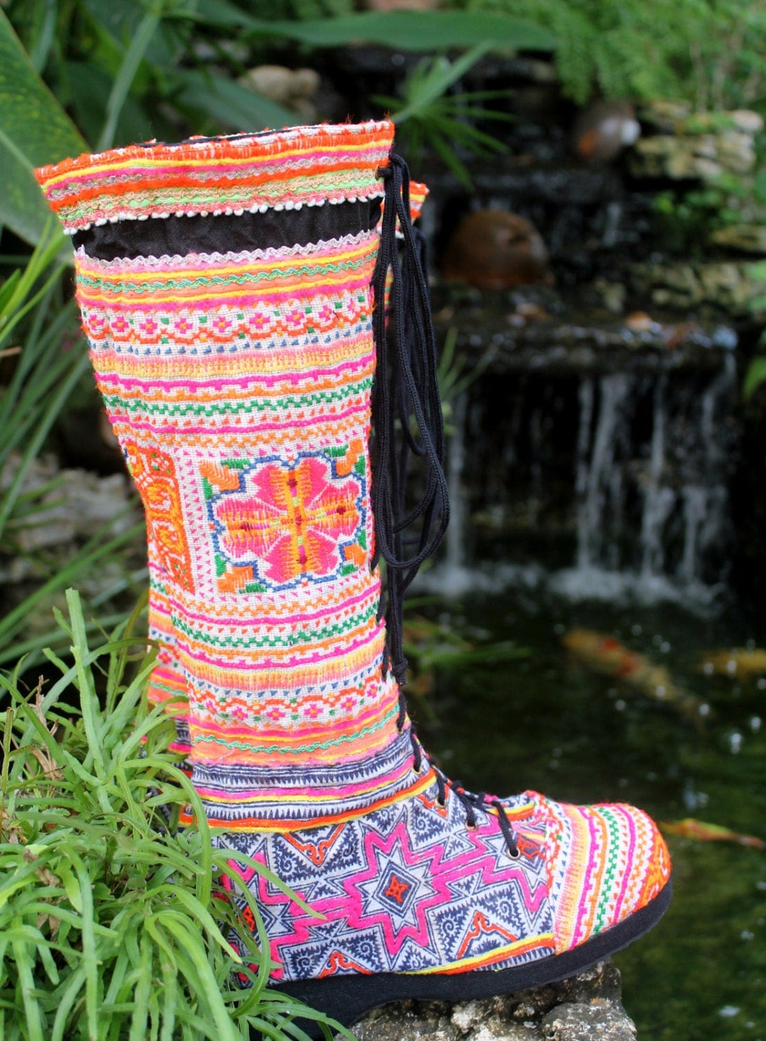 tan boho boots