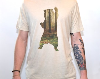Bear T-Shirt | Men's Graphic T Shirts | Mens Tshirt | Tshirts By Artisan Tees | Gifts for him | papa bear t-shirt | Bear shirt | Graphic Tee