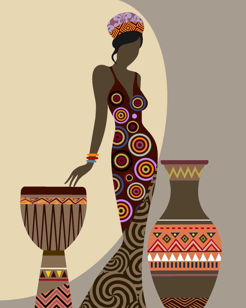 African American Woman Art Artwork 64