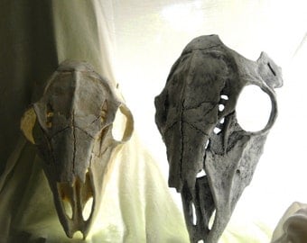 Deer Skull Mask - Bone Mask- Made to Order