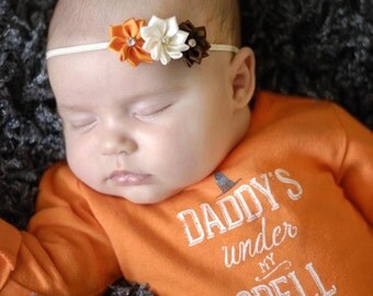 Fall Headband, Thanksgiving Headband, Vintage Baby Headband, Newborn Headband, Headbands, Infant Headbands, Headbands Babies, Headbands Baby