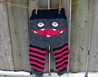 Knitted Monster Pants