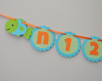 Under the Sea 12 month photo banner