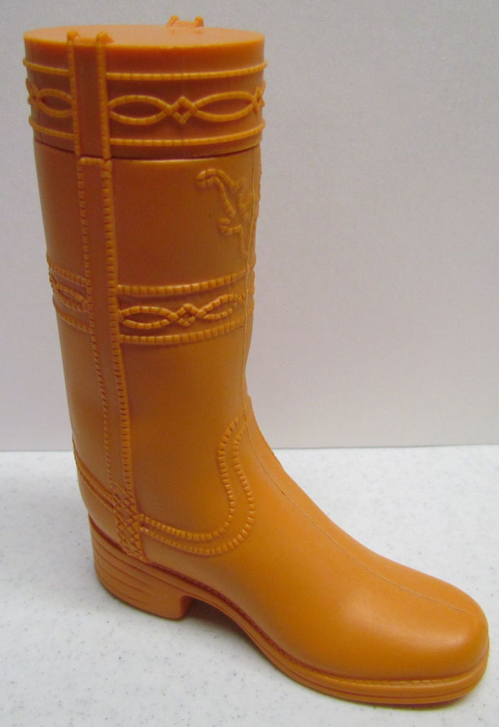 Vintage Avon Cowboy Boot Bottle / Decanter by ROBOTSHOPandMORE