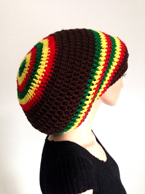 Items similar to Crochet Rasta Tam/ Unisex Dreadlocks Hat/ Bob Marley