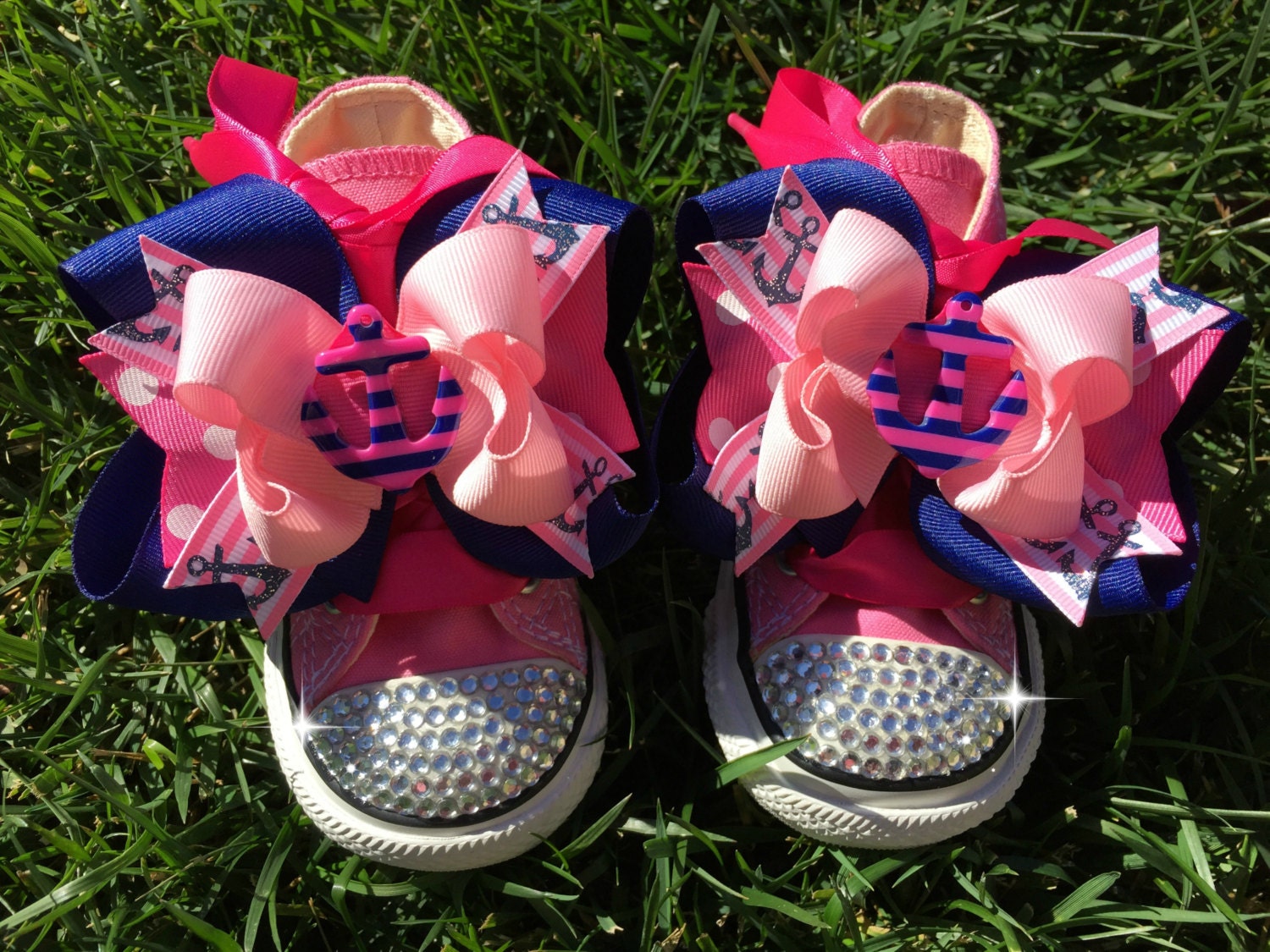 SAILOR GIRL SHOES Nautica bows Nautical Party Sailor