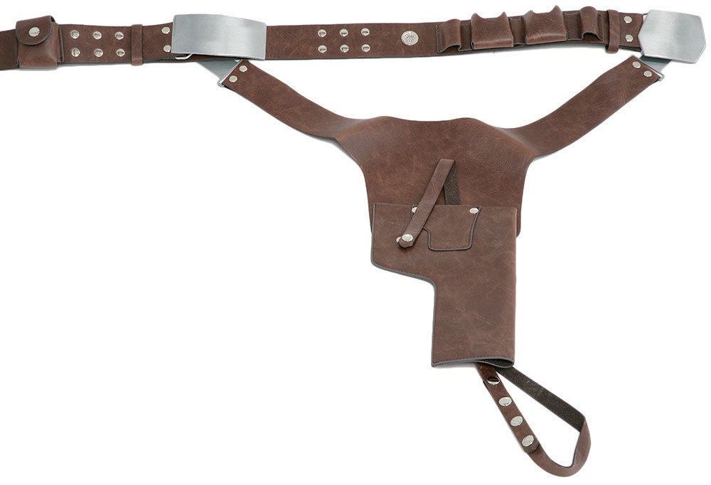 Star Wars Han Solo Replica Belt and Holster by JediRobeAmerica