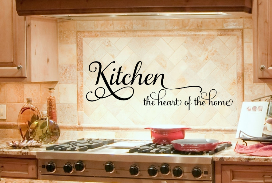 kitchen wall decor decals