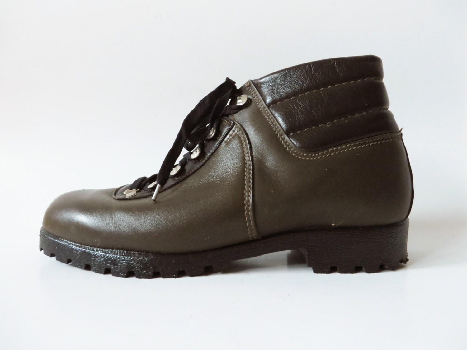 Khaki Brown Lace Up Combat Boots Chunky Military Army Mens Survivor