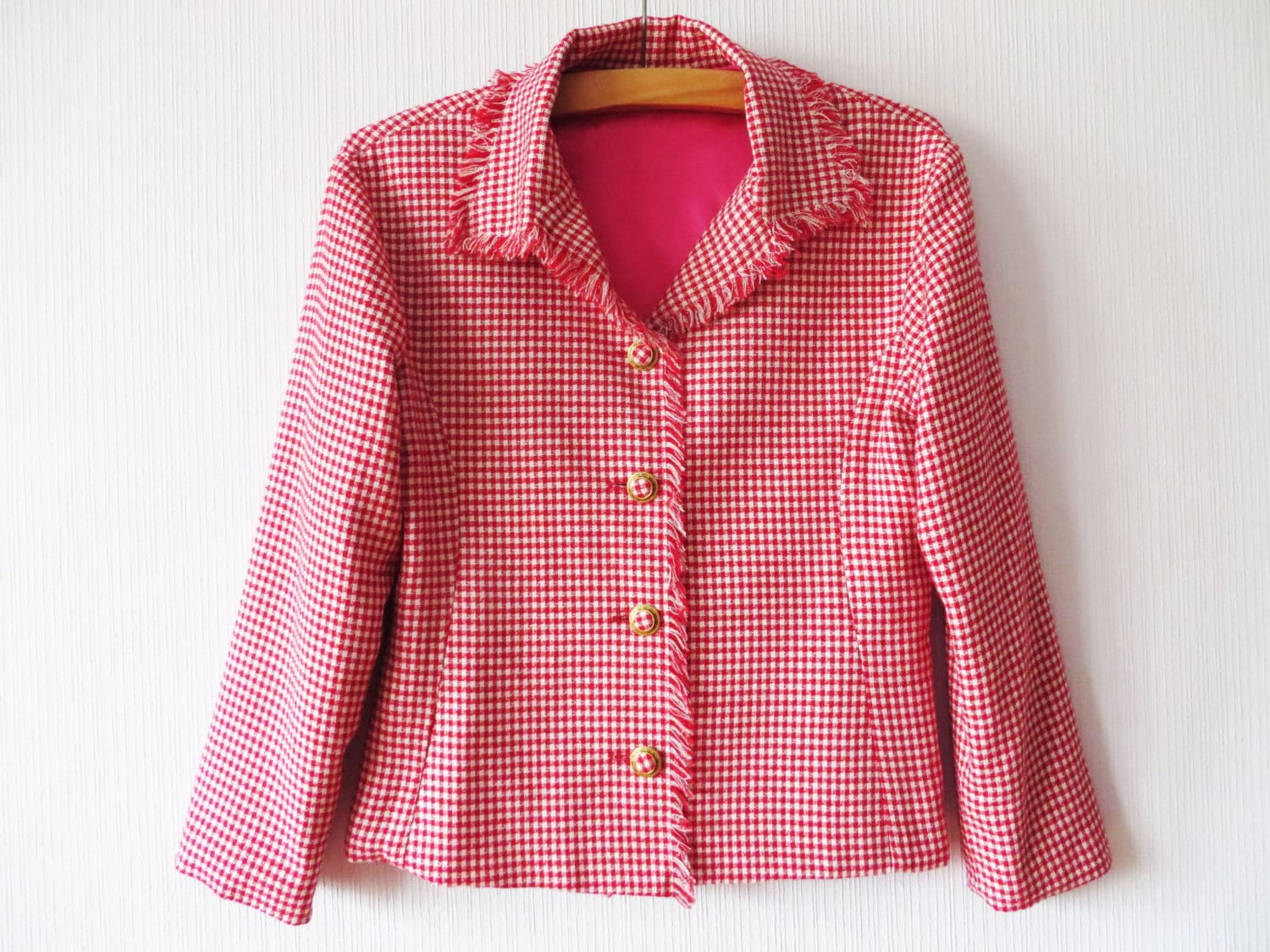 Aliexpress.com : Buy New Tweed Worsted Gingham Checkered