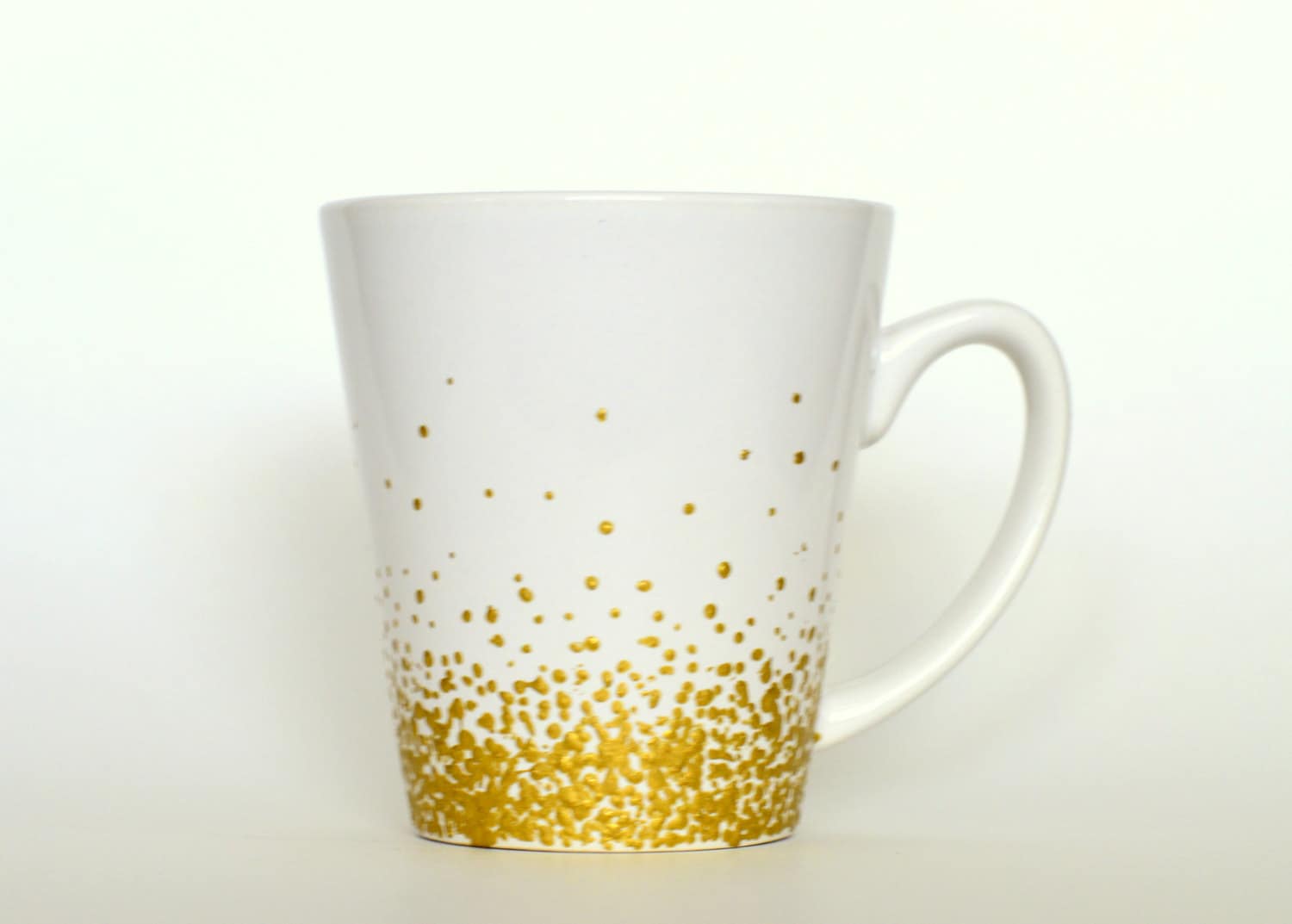 gold coffee mug