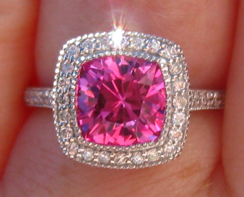 pink sapphire rings