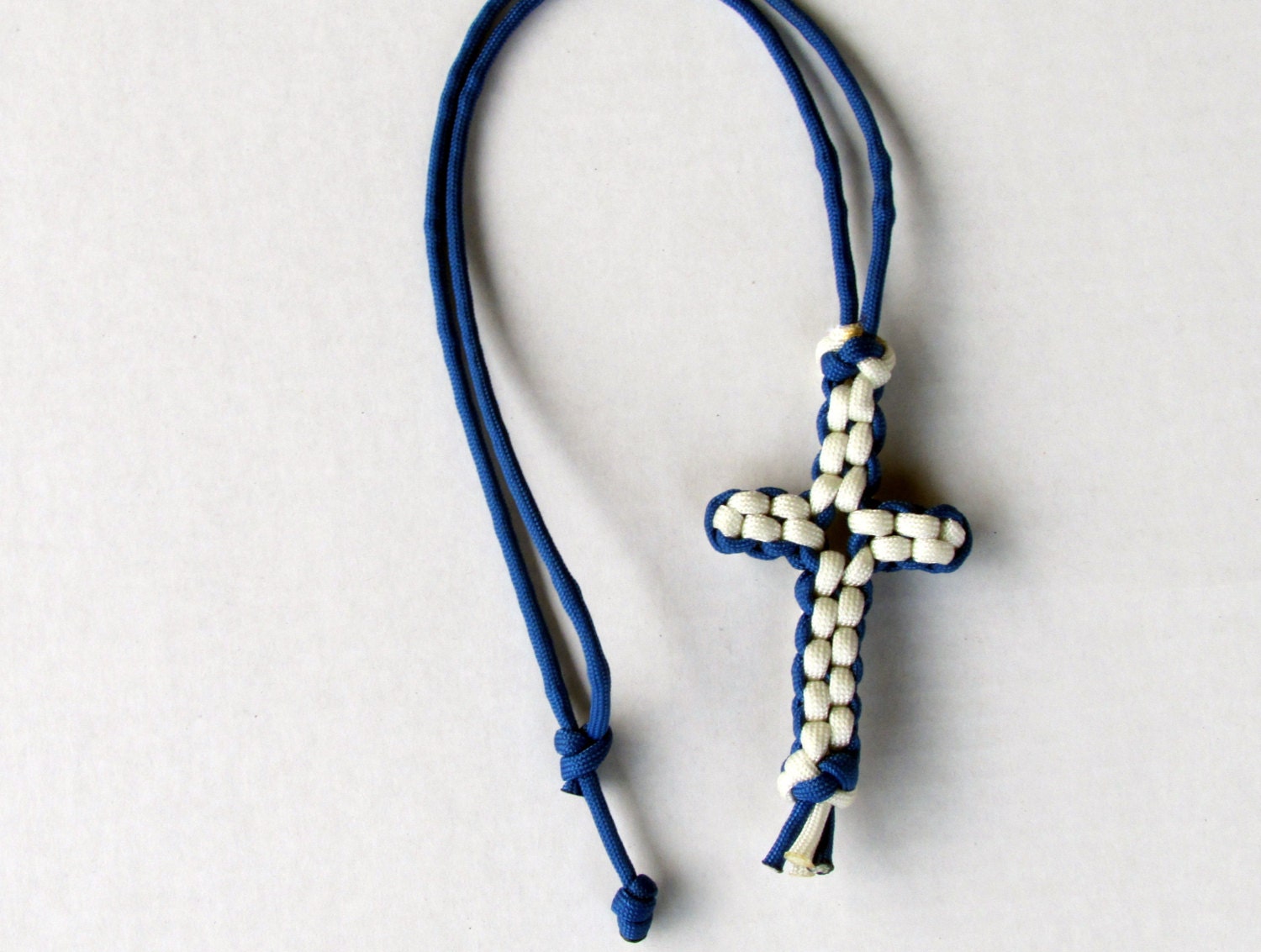 Paracord Necklace Paracord Cross Necklace Adjustable 550