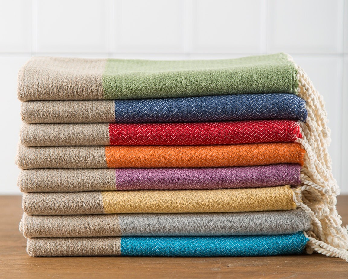 Turkish Head/Hand Towel Linen Hand Towel Peshtemal Peshkir