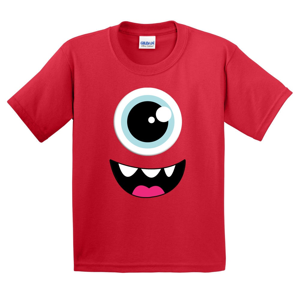 Personalized Monster Eye Googly eyes Fun Funny Tshirt Birthday