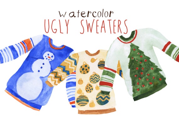 free ugly holiday sweater clip art - photo #43
