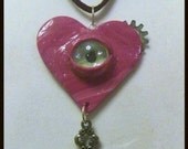 Steampunk Watching Eye Necklace