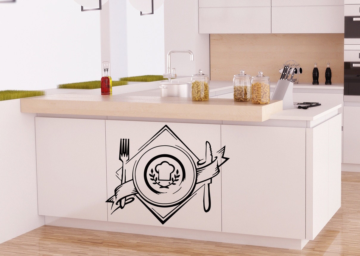 Wall Decals Restaurant Logo Decal Vinyl Sticker Cafe Kitchen