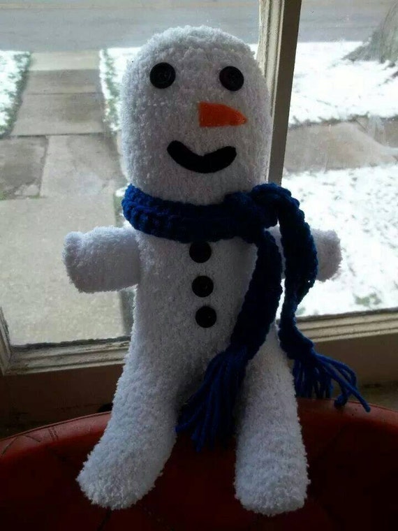 sock snowman price sale ooak sock snowman white with crotched blue scarf sock snowman price sale ooak sock snowman white with crotched blue scarf