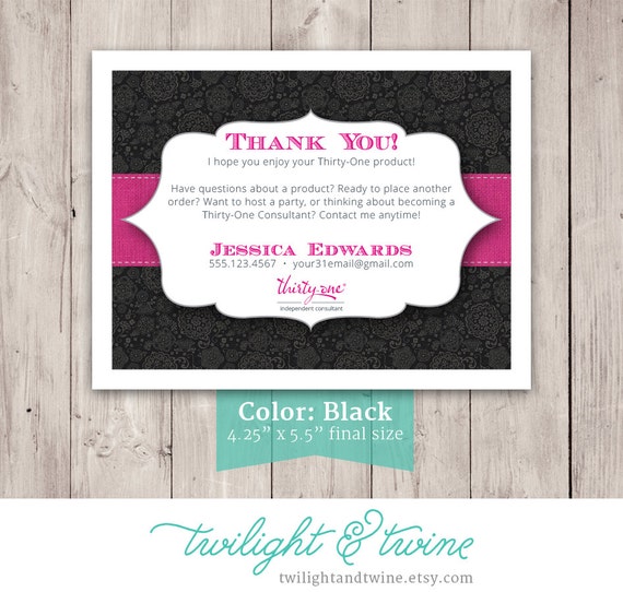 thirty one thank you graphic