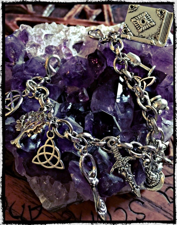 Witchcraft 13 charm bracelet