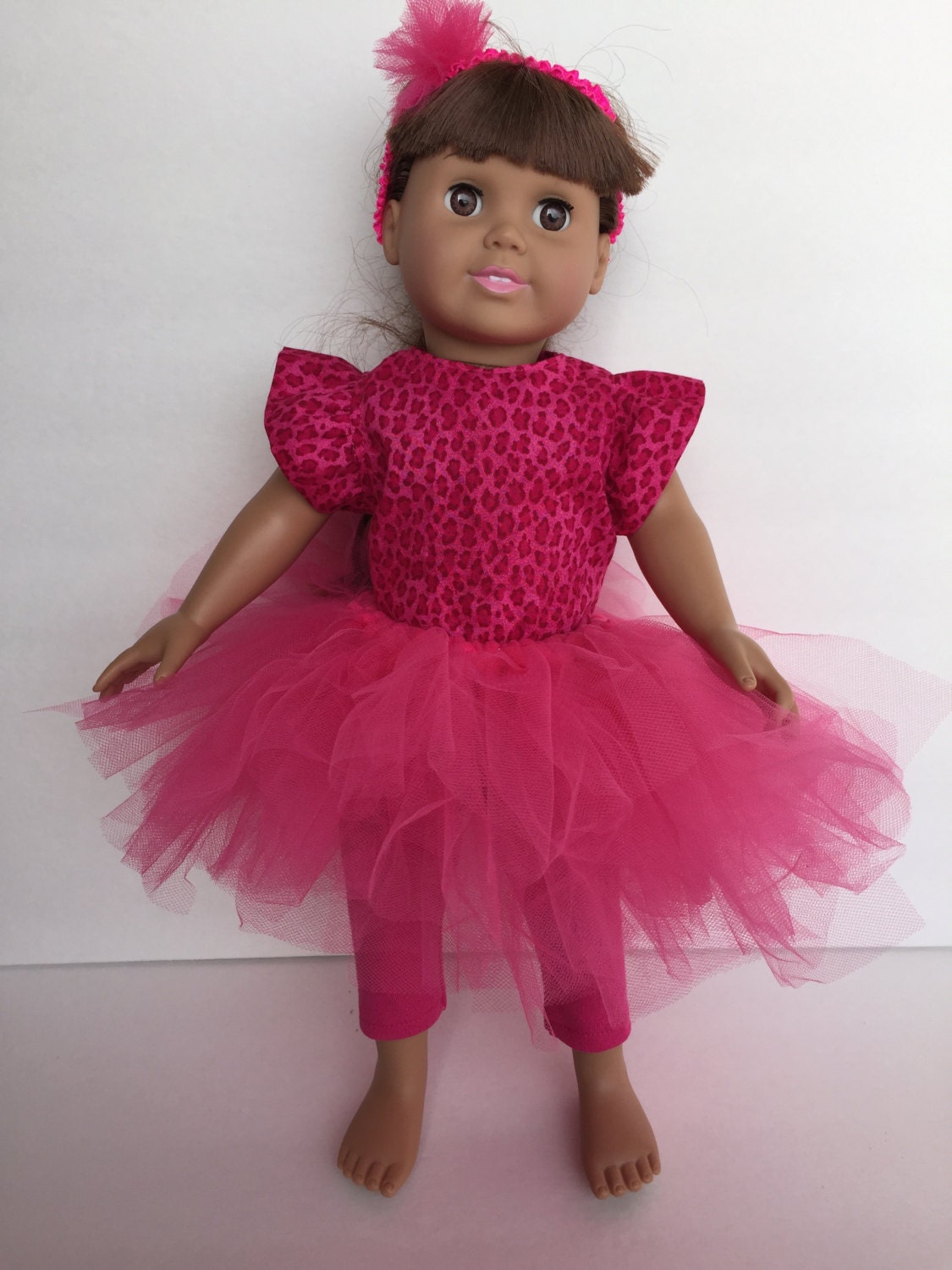 Pink Tutu Doll Outfit for 18 inch Dolls