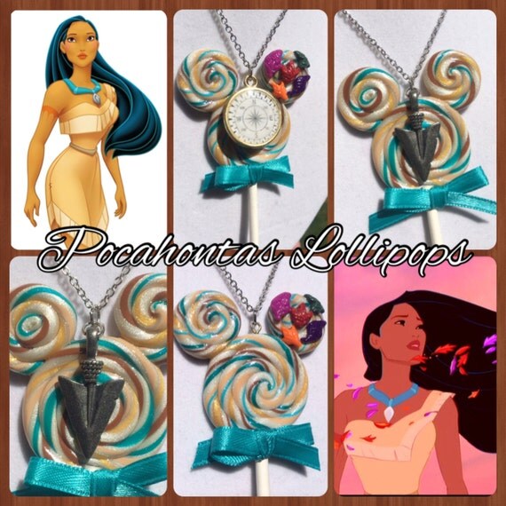 Disneyland Pocahontas Mickey Head Candy Ears by CandyBangBang