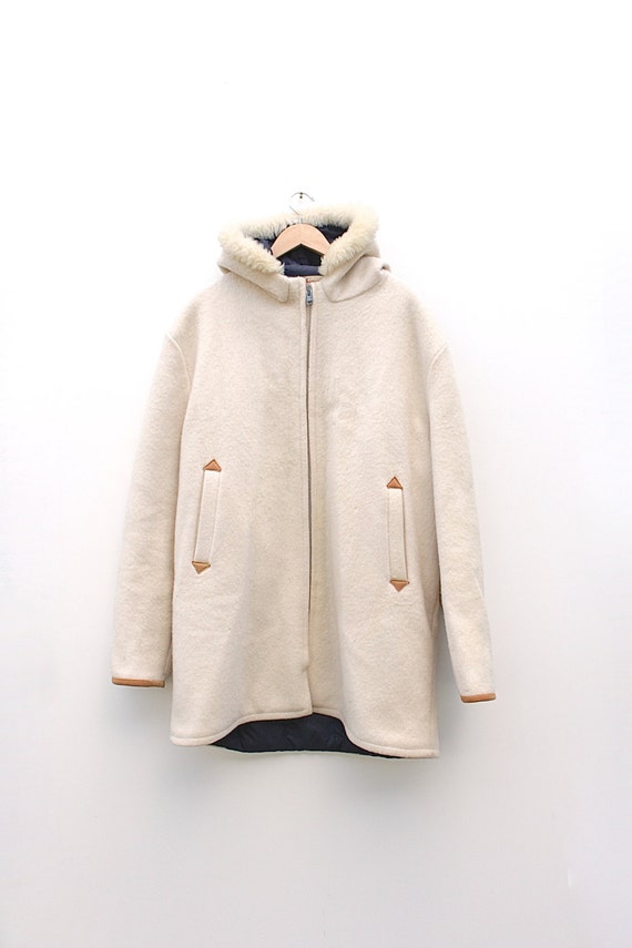 RESERVED// 60s Hudsons Bay Company Wool Parka by DissidentVintage